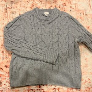 a new day Gray Cable Knit Sweater